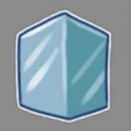 Blox Fruits Ice Logo Roblox decal