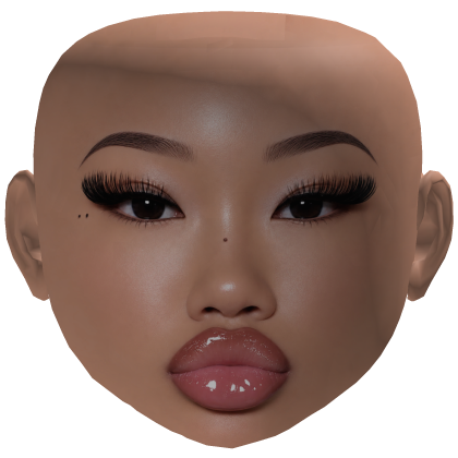 ELLE I Soft Girl Mesh Makeup Glossy Lips Roblox item