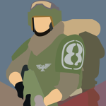 Cadian Shock Troops .