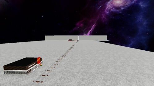 Polar Express Lake Scene
