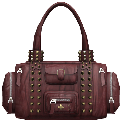 Red Gold Punk Goth Y2K Bag [3.0]