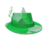 Emerald Green Valk Fedora