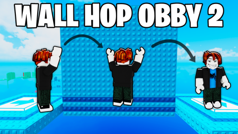 IMPOSSIBLE Wall Hop Obby 2