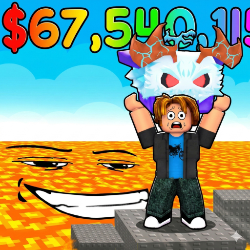 [ADMIN ABUSE!] Survive LAVA for Anime Fruits!