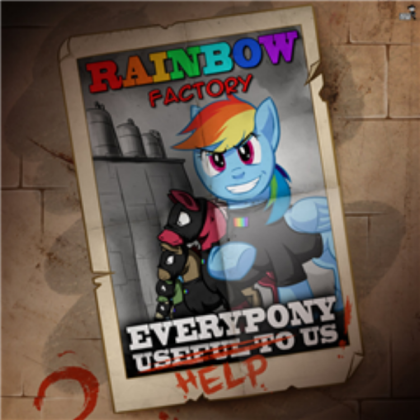 Rainbow Factory Poster Roblox decal