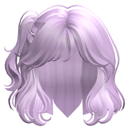 Cute Wavy Bob(Light Purple) Roblox item