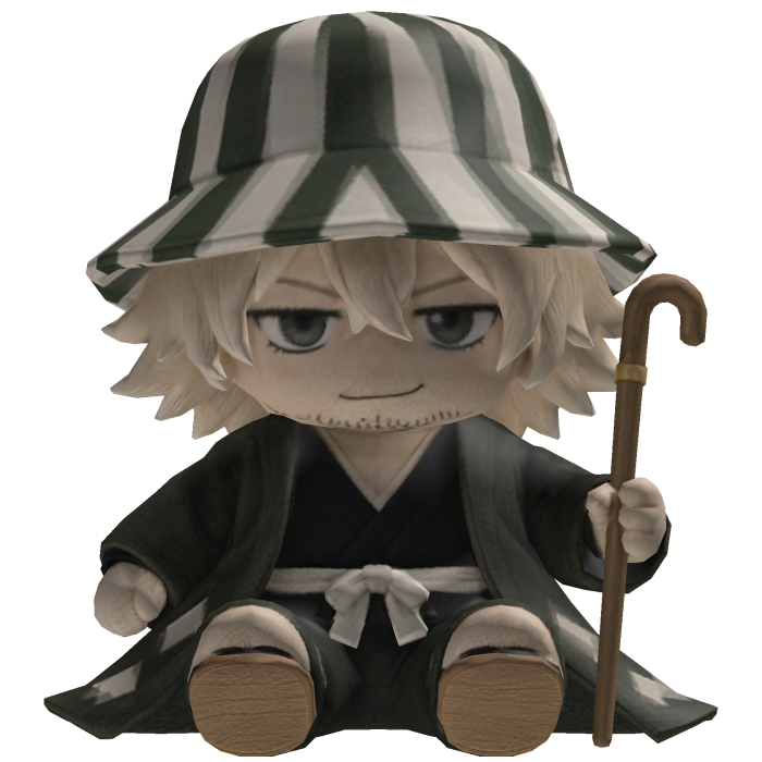 Pelucia Kisuke Urahara Cabeça