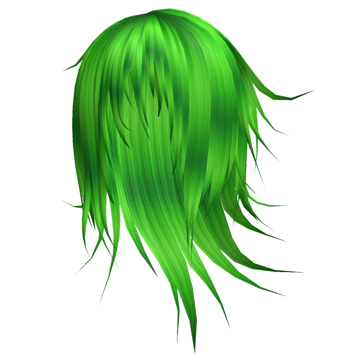 Neon Green Windy Long Model Hair 74. 