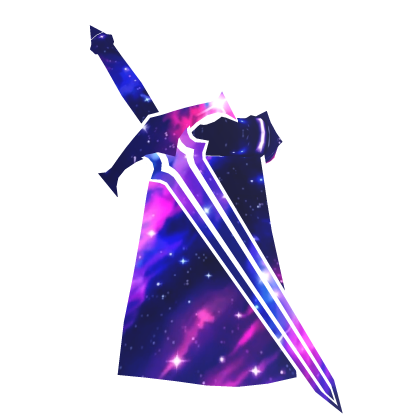 Galaxy Cartoony Cape + Sword