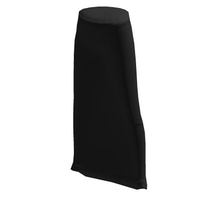 Simple Robe Skirt - Black