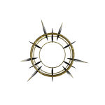 [ pbr ] Gold Guilded Spiked Halo [ v2 ]