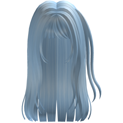 adorable cute sweet hair doll pigtail (blue)  Roblox item