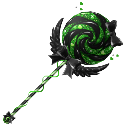 Angel Princess Cute Lollipop - Black Green Witch Roblox item