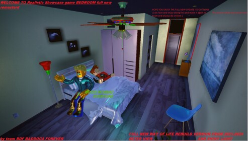 Realistic Showcase game BEDROOM full new remasterd