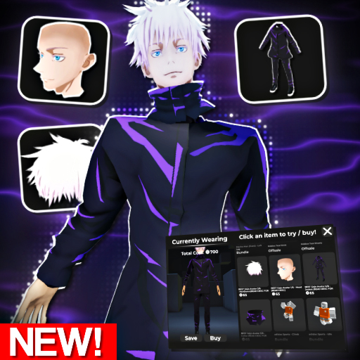 REALISTIC Anime Outfits Design! official Roblox game thumbnail