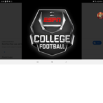 College football fan place
