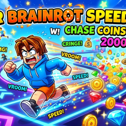 Collect Brainrots to get faster
