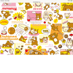 Kawaii wonderland of bears