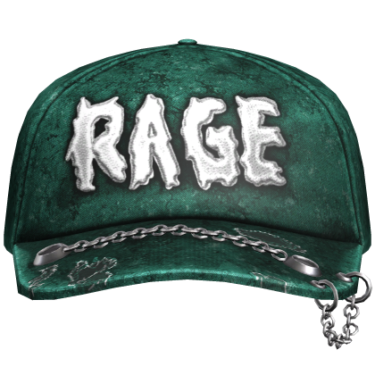 Rage Korblox Distressed Cap Roblox item