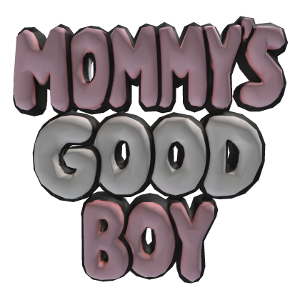 Good Boy 3D Pastel Text Roblox item