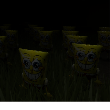 scary sponge.