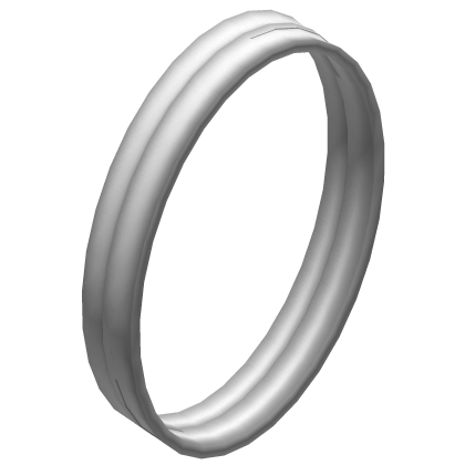 White PonyTail Band Roblox item