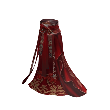 Celestial Hanfu Skirt-Red
