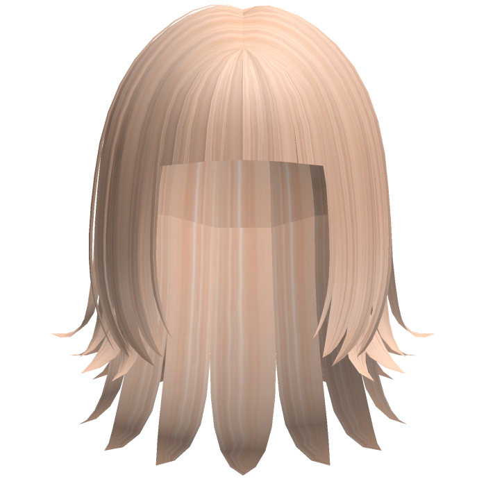 alternative y2k layered jellyfish hair blonde