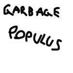 garbage populus