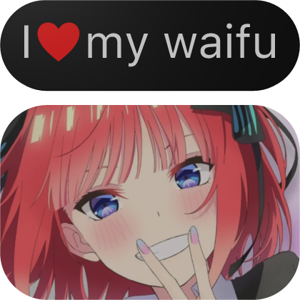 Nino Nakano Waifu Text+Image