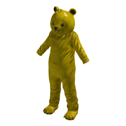 Golden Teddy Bear Suit