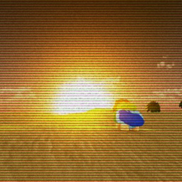 Sunrays Desert