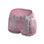 🍀Y2K Pink Belt Shorts