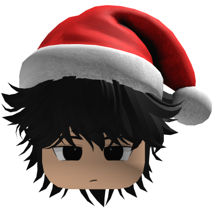 Beautiful hair Christmas beret (black)