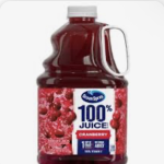 Cranberry juice :)