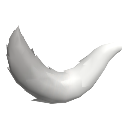 White Fluffy Tail Roblox item
