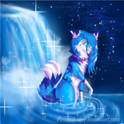 Anime Wolf. #Nightshade Roblox decal