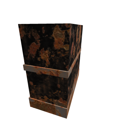 rusty dell computer box