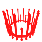 Red Glowing Crown of Light