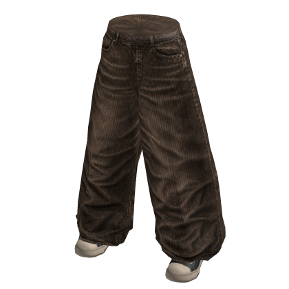 Brown Baggy Retro Pants thumbnail