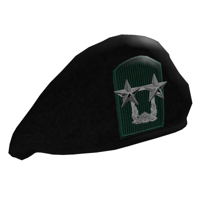 ROKA Korea Major General MG Beret 육군 소장 베레모 Roblox item