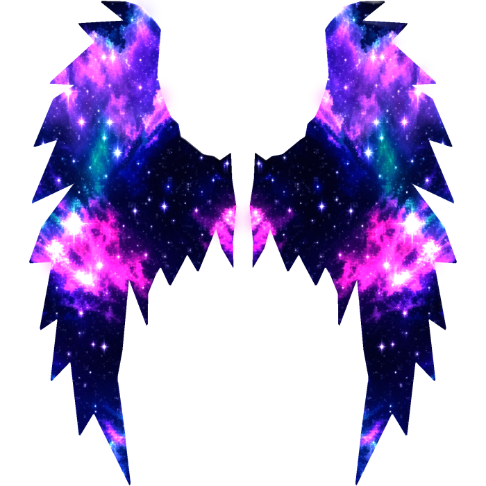 🌌 Emissive Galaxy Wings