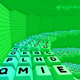 Spiral ASMR Keyboard Tower