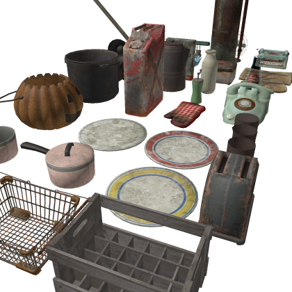 Fallout 4 Junk Items prop pack 01