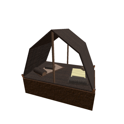 Tent (on platform)