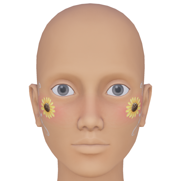 Sunflower Whimsy Blush Cheeks