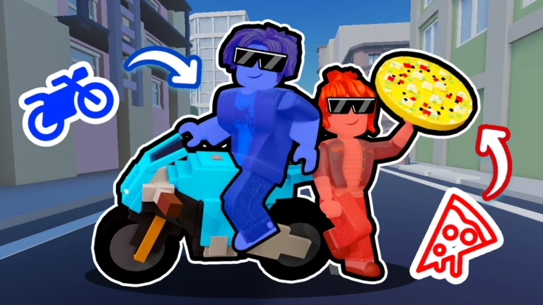 🍕 Pizza Delivery [2 Player Obby]