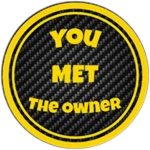 You met the Owner ! ✨ Roblox badge thumbnail