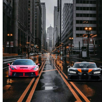 racing people is fun