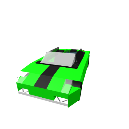 My green sports car :3